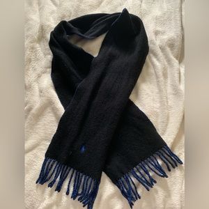 Ralph Lauren Polo Unisex Scarf w/ Tassels